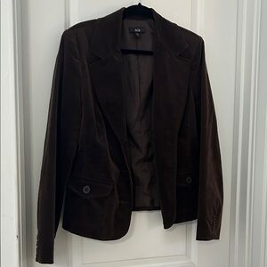 AGB Women's Chocolate Brown Blazer
